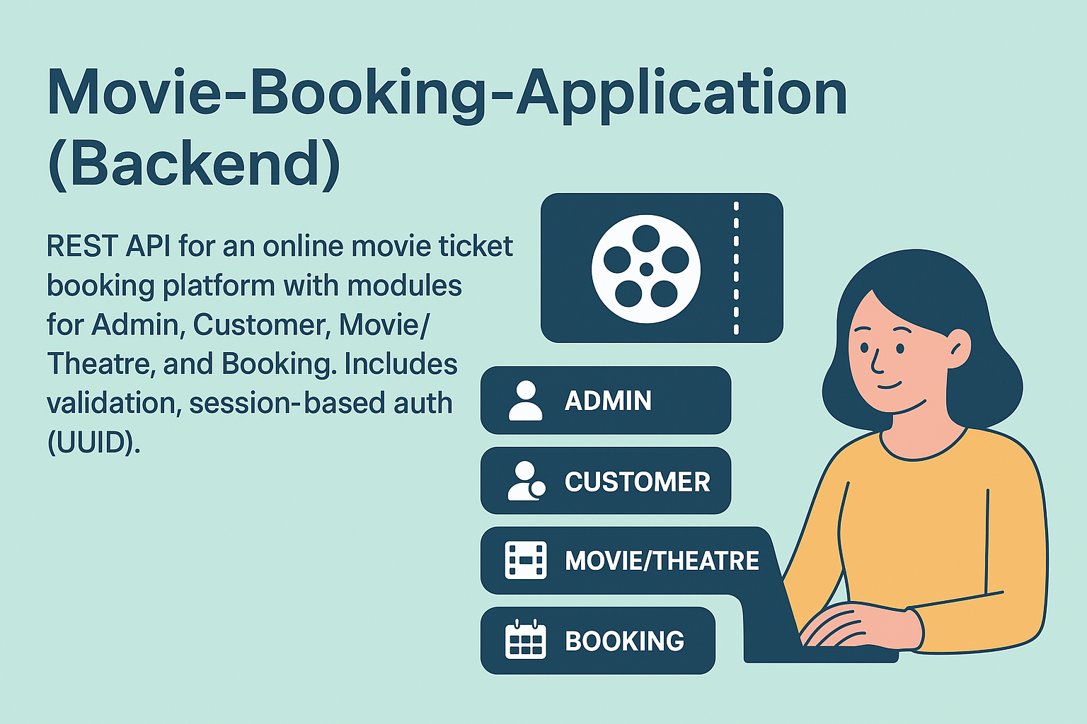 Movie Booking Application project image